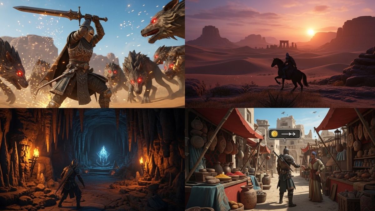 Crimson Desert Gameplay: Combat, Exploration, and Life Sim