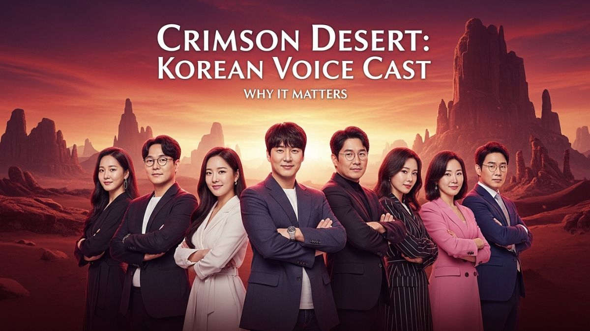Crimson Desert Korean Voice Cast: Why It Matters