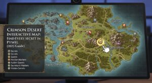 Crimson Desert Interactive Map