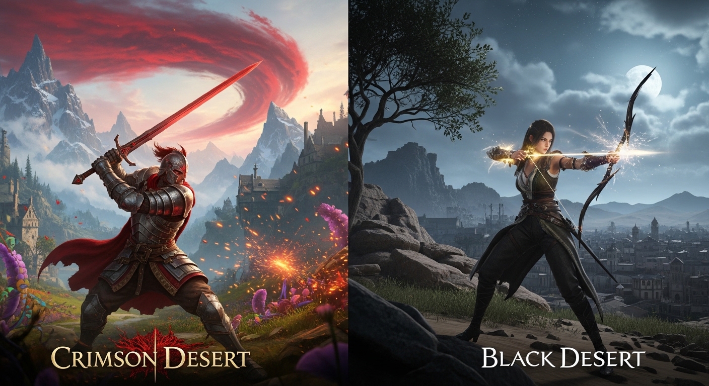 Crimson Desert vs Black Desert
