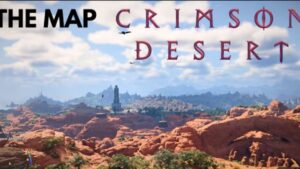 Crimson desert map