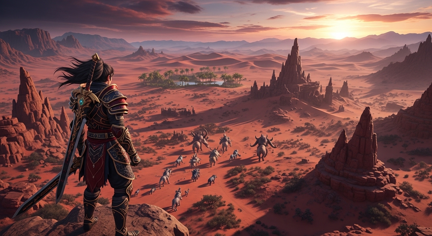 crimson desert features