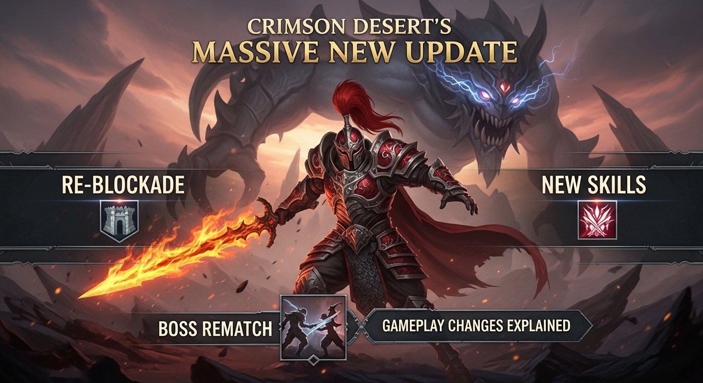 Crimson Desert MASSIVE New Update