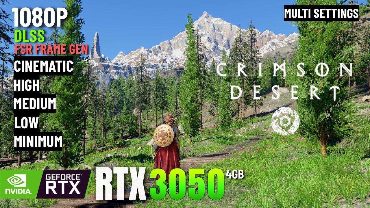 Crimson Desert RTX 3050 Laptop