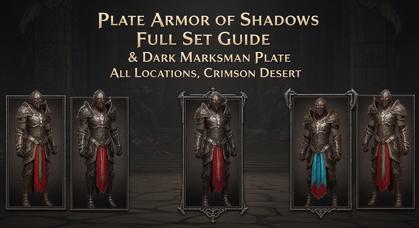 How To Get Plate Armor Of Shadows