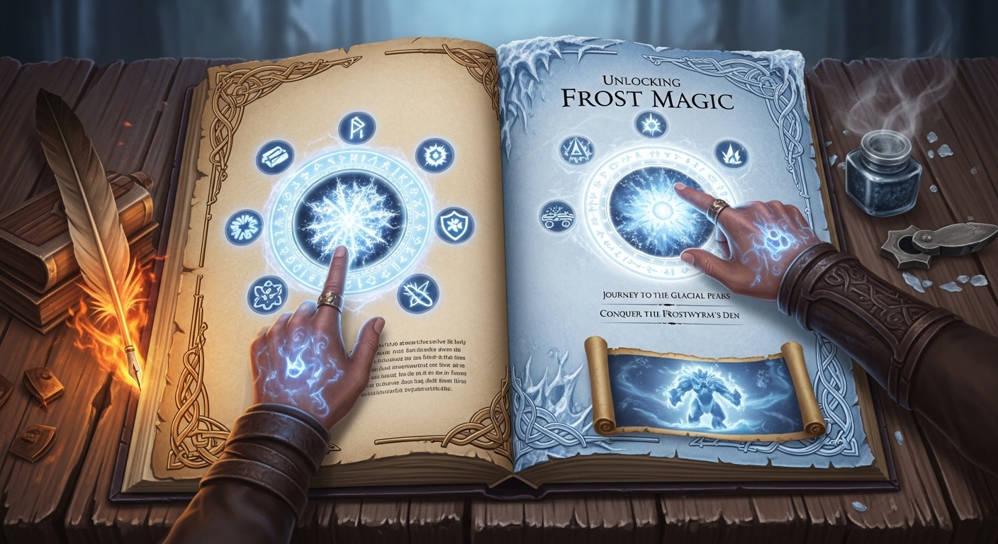 How to Unlock Flame & Frost Magic